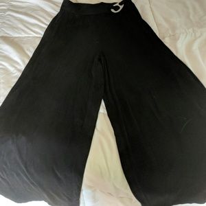 Citiknits black flowing pants sz med